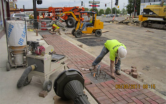 Pavers designed for drainage